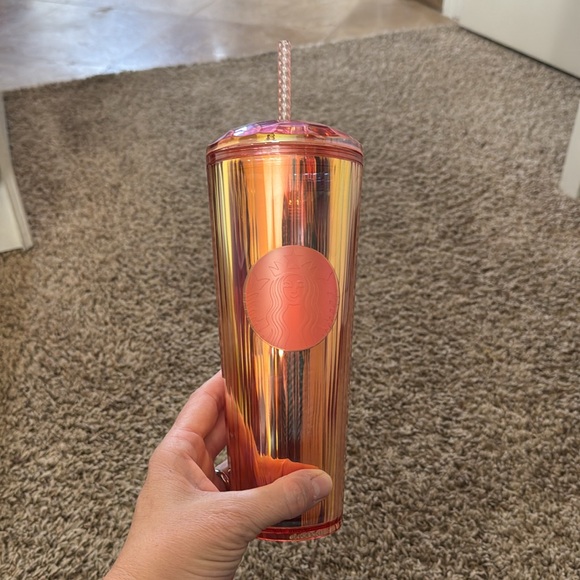 Starbucks Pink Iridescent Tumbler 24oz - Picture 5 of 7